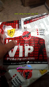 VIP Lem Kayu Super Kuat Isi 725 Gr Extra Kuat Super Hemat Paling Lekat PVAc EFA dengan Tekstur Kayu dan Kertas