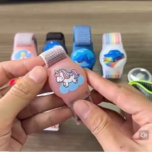 (LOCAL SELLER) wrist strap cartoon clip Air tag airtag case holder protection shell airtag case protector anti lost Keychain
