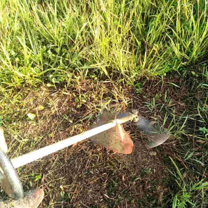 Grass cutter blade/mata mesin rumput gergaji4T (steel)