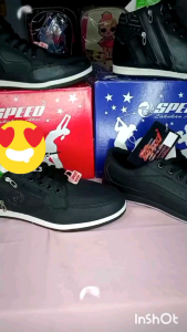 CLEARANCE SALE sepatu sekolah casual sneakers SPEED geronim / leman / alfon / ethan