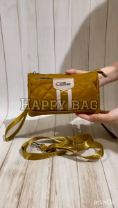 Pouch/Selempang Wanita CHIBAO KANVAS 3Sleting CB0571-22