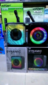 BRUDO BTS- 1783 Portable Party Speaker RGB Flame Lighting Effects