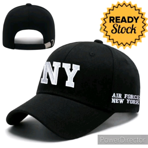 Topi Distro Bahan Raffel Tebal kombinasi Logo Bordir Bisa COD