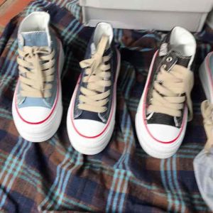 Giày vải Jean  cao cổ buộc dây QCCC (fullbox) TQ29