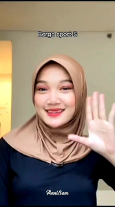 Jilbab Bergo Hamidah Size S / Jilbab Hamidah by Annisam