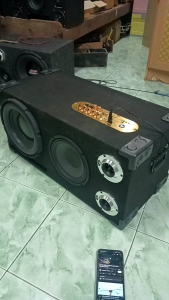 ลำโพงบลูทูธ ชุดผับเครื่องที่ ยกผับมาไว้ที่บ้าน ซับ 10 กลาง 8 นิ้วเคฟล่า ทวิตเตอร์ 4 นิ้ว แยกห้องเบส รับประกันเบสคลางลั่นพร้อมหวดทุกงาน