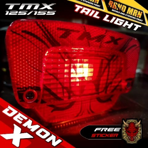 HONDA TMX 125 - 155 TAIL LIGHT DECAL STICKER TINT XSERIES DESIGN