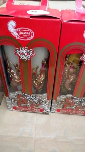 Dragon Candle Liwanag Brand 191-B (Medium) Size: 2" Diameter x 9-1/2" Height 2 Pieces in a Box - Sold per Pair Color Available : Red White Yellow Burning Time :10 Hours above