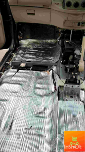 Peredam Panas Kap Mesin Mobil dan Peredam Suara Alum.5mm x 50cm x 1Mtr meredam panas atap mobil