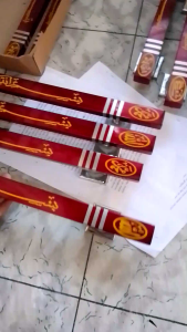 Handle Pintu Rumah Tarikan Pintu Pegangan Gagang Pintu Rumah Motif Kaligrafi