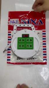 Ổ quay 5 mét 4 Ổ cắm nhựa ABS Chống cháy - Nina