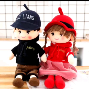 Couple Boy and Girl girls doll dolls ragdoll princess toy toys kids girlfriend birthday gift plush soft stuffed 男女朋友