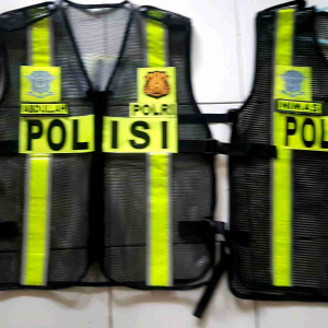 Rompi polisi jaring transparan rompi polantas terbaru