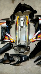 COVER BODY FULLSET BODY HALUS KASAR JUPITER Z OLD JUPITER Z LAMA KUNING SILVER