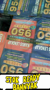 Kamus Lengkap Bahasa Inggris Indonesia - Indonesia Inggris 950 Milyar Ukuran Medium / Kamus Tanggung - B55