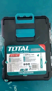 TOTAL 32pcs Precision Screwdriver Set TACSD30326