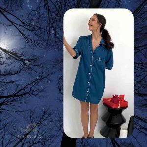 BEYONDCA PAJAMAS รุ่น My Animals family 4 สี ลิขสิทธิ์แท้ Silk satin ชุดนอนผ้าซาติน ชุดนอนพรีเมี่ยมซาติน สีฟุ่ง สีน้ำ สีอัก สีแดง SLEEPWEAR