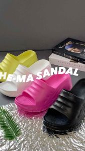Sandal Fashion Wanita EVA Hak Tinggi Anti Slip 9332W Hema