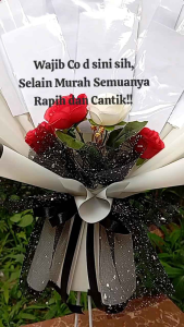 Buket kosongan Uang 5-15 lembar Cocok Untuk Acara Wisuda/ Annyversary dan perayaan lainya
