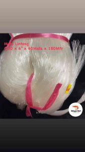 0.30 x 6” x 40Mata x 180Mtr(Mata Lintang)Isi Jaring Kosong/Pukat Ikan Bawai/Dolphin Brand/Fishing Net