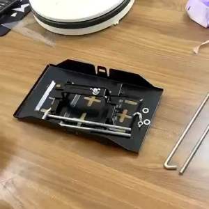 Heavy-Duty Universal Metal Battery Tray Adjustable Car/Truck Holder |Anti-Rust Coated 2-Piece Set 100% Premium Quality