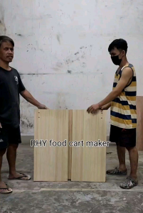 Food cart collapsible