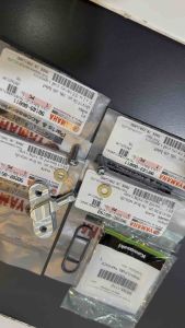 (6 ชิ้น) V.2 แบบแบน ก็อกนูโวแต่ง +5 ชิ้นย่อย แท้ Yamaha Nouvo ก้อกน้ำมันแต่ง ก้อกแต่ง KR SER TZ VR แปลงใส่โช้คหลังได้