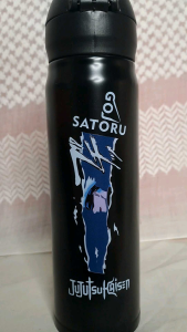 Niagara Tumbler Thermos Jujutsu kaisen Gojo Satoru hitam