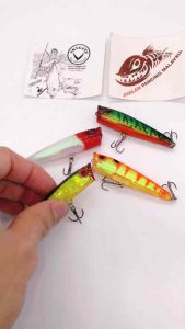 SKYGITZ MALAYSIA HARD LURE SHL502 / 6.5cm (7g) 3DS Popper Lure / Floating / Top water # HOT ITEM # READY STOK
