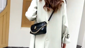 HAMA PRODUK 886 Fashion Import Style LK Handbag SlingBag ShoulderBag wanita Kulit PU Tas Selempang Simpel Elegan Tali Rantai Tebal