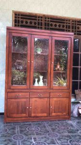 MEJA SIDE TABLE NAKAS JATI 3 LACI JEPARA FURNITURE