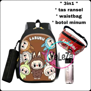 Tas ransel LABUBU tas ransel sekolah anak TK SD tas ransel tas anak