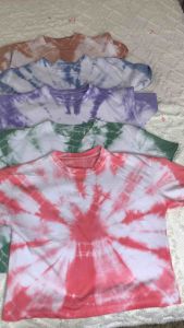 Summer 2025 3d printed tie-dye t-shirt for men and women - unique digital design
