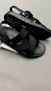 Dép quai hậu nam học sinh  Sandal nam quai dù SĐDN6 đế lõm êm chân may viền thủ công chắc chắn