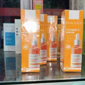 Hanasui Serum All Varian Vitamin C Whitening Gold Anti Acne Collagen untuk Kulit Wajah Normal Kusam Jerawat
