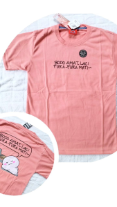 Obral Kaos Pendek Cotton Murah Tebal Premium 100rb Dapat 5pcs/Kaos Pendek Sablon Cotton Premium Size M