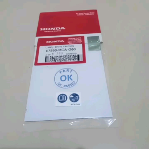 Stiker Atas Tangki Bensin & Label Drive Caution CB 150R