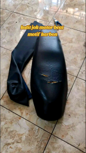 kulit jok polos standar jahit kepala