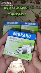 Klem Kabel Beton/ Cable Clip Beton/ Paku Klem Kabel 12mm SHUKAKU MJ Elektric