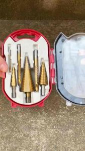 Bộ 6 Mũi Khoan Tháp Lỗ 4-12/20/32mm Bằng Thép Gió HSS + 3/6/8 Cưa Gỗ chuyên dụng