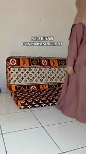 StarBESTSELLER Trifold Mattress / Kasur Busa Lantai Lipat 3 Asli INOAC EON Density 23 Travel Bed Tebal 10cm Garansi 5 Tahun