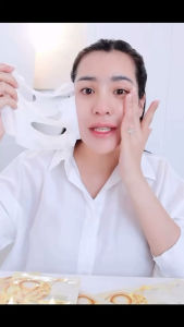 โปรพิเศษ🎉 มาส์กหน้าทองคำ มาส์กคอลลาเจน นวัตกรรมใหม่จากเกาหลี ของแท้100% หลังใช้ผิว เต่งตึง หน้านุ่ม กระจ่างใสขึ้น ตั้งแต่ครั้งแรกที่ใช้