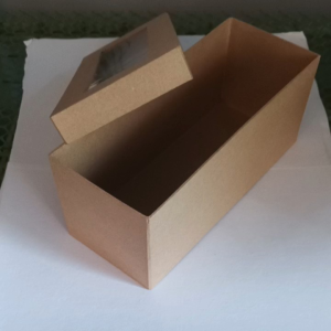 Window type hard box paper mache 10x4x4 inches