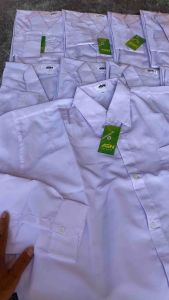 KEMEJA PUTIH POLOS PRIA LENGAN PANJANG Size JUMBO XXXL XXL XL L M