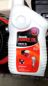 Honda Power Oil 1 liter. Oli mesin Honda GX160. Untuk engine pompa genset potong rumput