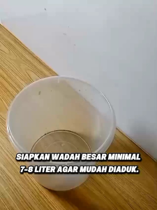 Deterjen Cair 5 Liter - Biang Detergen Cair 500 gram - Bibit Sabun Cuci Pakaian 5 Liter - Biang Deterjen Cair Laundry 500 gram Pakaian Anti Noda Membandel