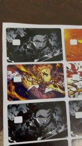 Demon Slayer ATM Skin Vinyl Sticker: Debit Card/ATM Card/Beep Card