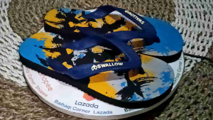 Swallow Sanur Beach Sandal Ceria Nuansa Bali Pantai Pro Rubber Warnai Hari mu
