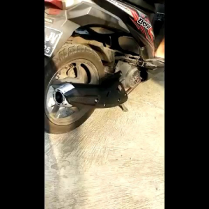 Knalpot copy TZM non merk standar racing bass adem gerung