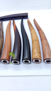 Pipa Sedotan Kayu Kelor & Variasi S 15cm